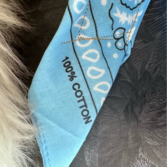 Boho OOAK Fabric Choker Shabby Chic Necklace Scarf Collar Handmade Fiber Art NEW - Picture 4 of 11